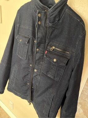 Men Levi's denim Blue Jacket